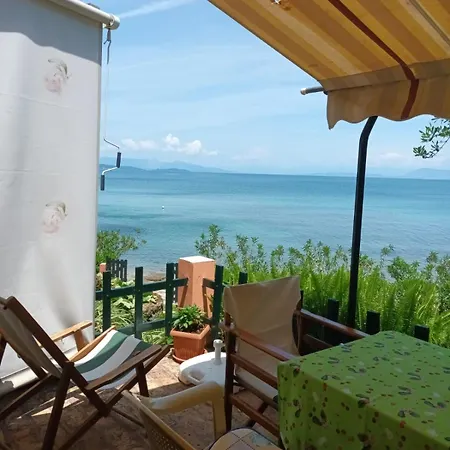 公寓 Beachfront Romantica Place Agia Pelagia Chlomou